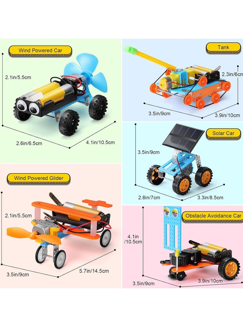 STEM Kits for Kids Age 6-12, Learning  Education Robot Toys Craft Kits for Boys Girls, Science Engineering Building Kits Preschool Activities for 6 7 8 9 10 11 12 Years Old Birthday Gifts - Image 3