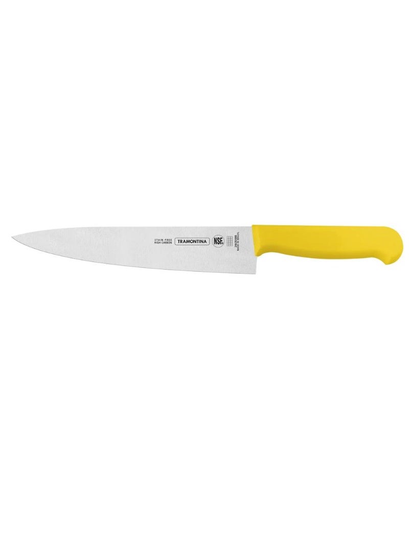 SS Meat Knife – Yellow (20.32 cm)