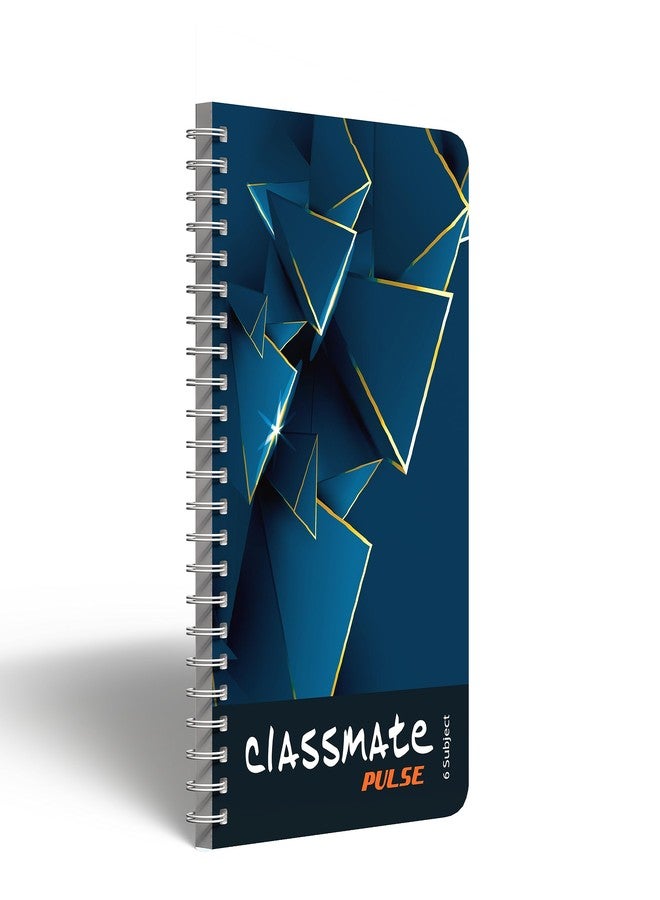 آي تي سي دفتر ملاحظات حلزوني ITC Classmate Pulse | 6 مواضيع | 297 مم × 210 مم | بدون سطور | 500 صفحة | عبوة من 1 - Image 1