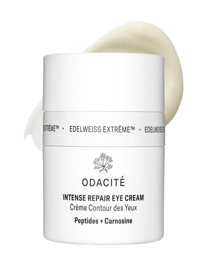 ODACITE Edelweiss Extreme Intense Repair Eye Cream - Anti-Aging Treatment with Carnosine Peptides for Youthful Eyes - Vegan Skincare - Sensitive Skin Friendly - For All Skin Types - 0.51 oz - Image 1