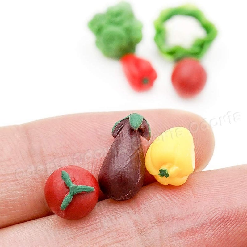 أودوريا 1/12 فواكه وخضروات مصغرة لإكسسوارات تزيين بيوت الدمى - Image 4