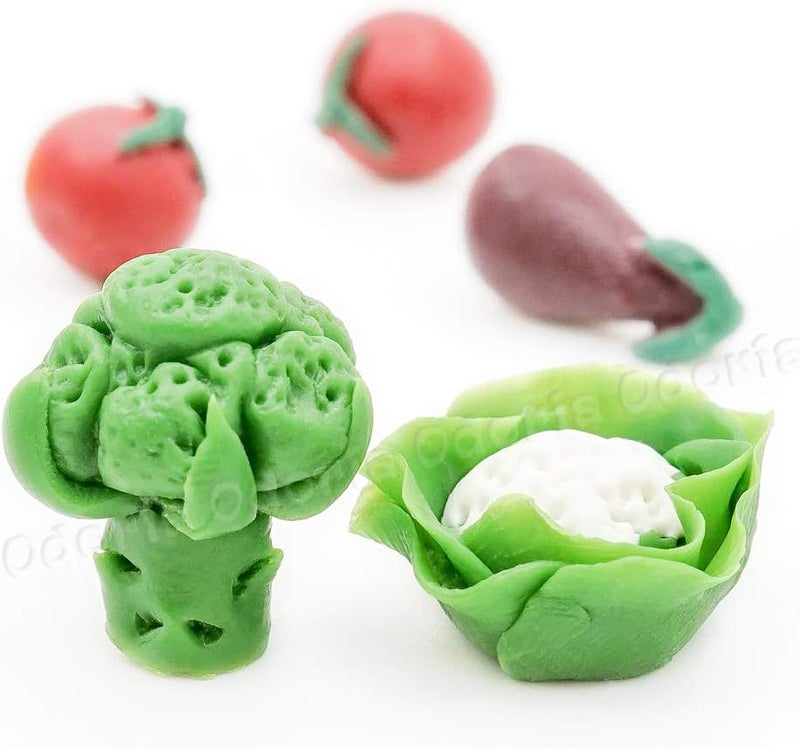 أودوريا 1/12 فواكه وخضروات مصغرة لإكسسوارات تزيين بيوت الدمى - Image 3