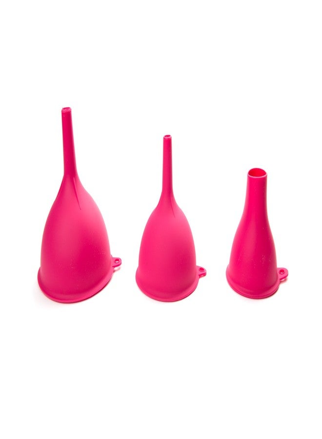 Farm to Table 5888 Canning Funnel Set, Silicone, 3-Piece - Image 1