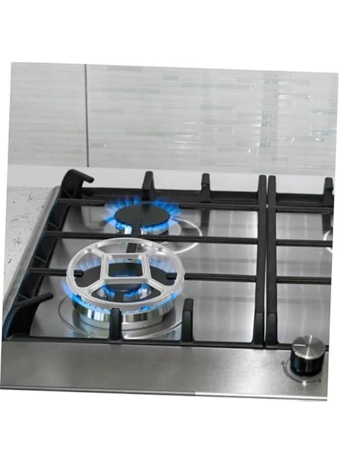 2pcs Auxiliary support for small pot round wok ring gas stove pot ring pot ring for gas stove wok support rings for gas stove wok rack for frying Anti-skid frame alloy universal  - Image 3