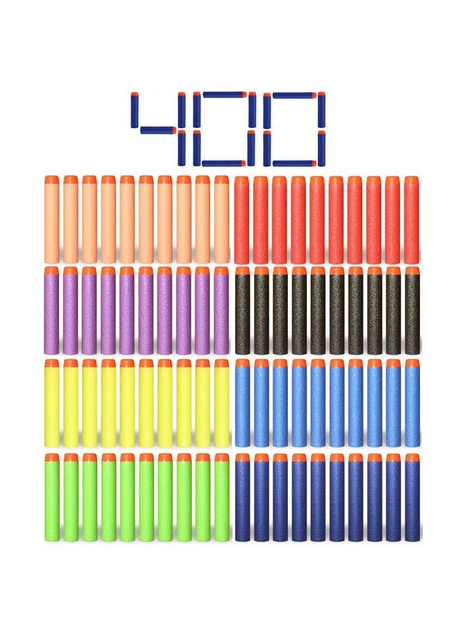 400 Pcs Colorful Refill Darts Bullets Ammo Pack For Nerf Nstrike Elite Series Blasters - pzsku/Z6A3DE9E9A12665727DDBZ/45/_/1688624555/a1ef67a6-671e-42cd-9e46-2e83c0165596