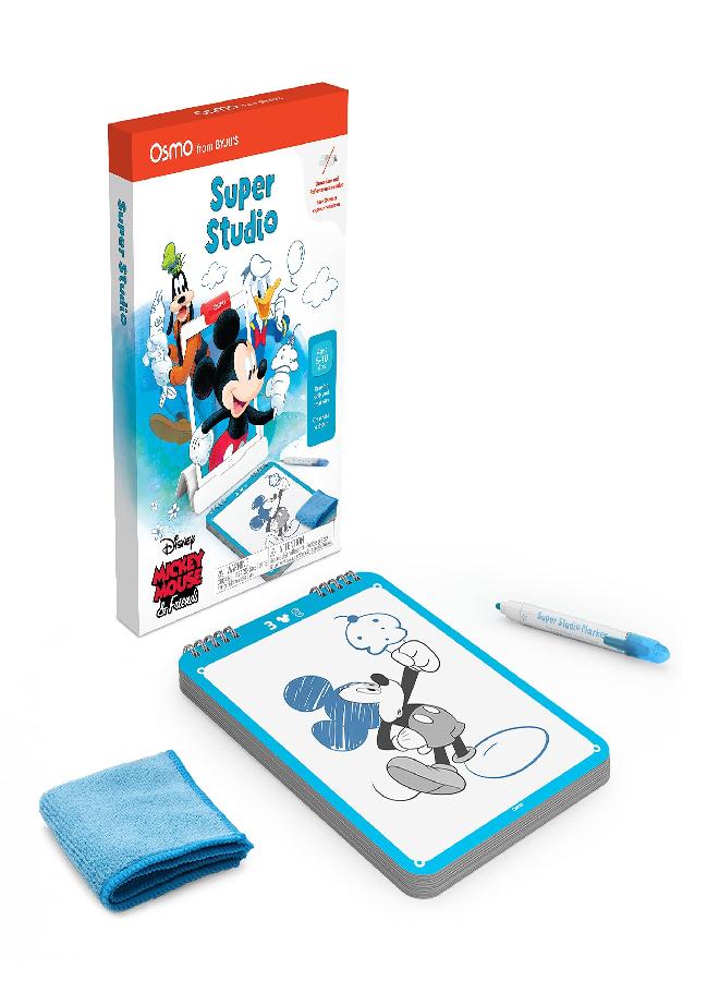 Osmo - Super Studio Disney Mickey Mouse & Friends - Ages 5-11 - Learn to Draw - For iPad or Fire Tablet Educational Learning Games - STEM Toy Gifts, Boy & Girl-Ages 5 6 7 8 9 10 11(Osmo Base Required) - Image 4