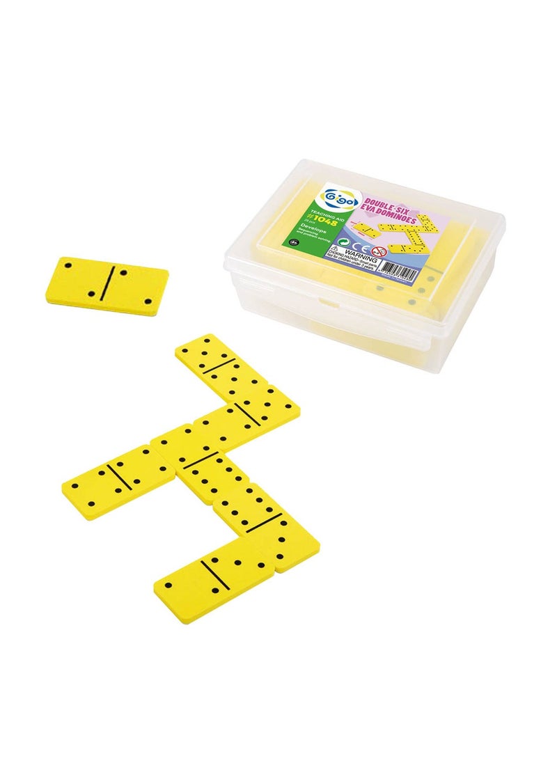 GiGo Toy - Gigo Toys - Double-Six Eva Dominoes Game Set - Image 1