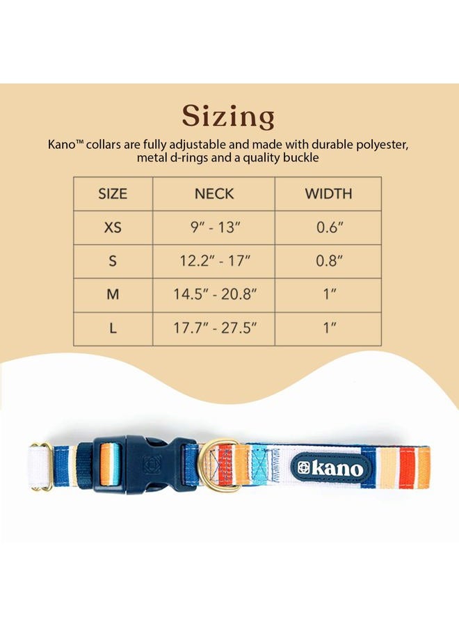 Kano KANO Dog Collar I Fully Adjustable and Made with Durable Polyester, Metal D-Ring and a Quality Buckle I Training, Walking, and Jogging Tool for Small, Medium, and Large Breeds I Legacy  - Image 5