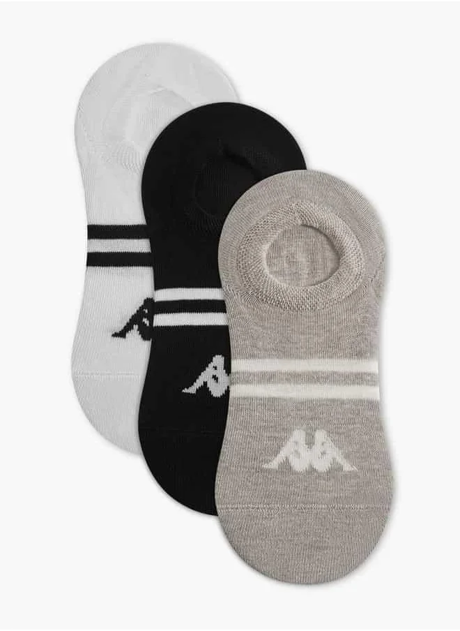 Kappa Set of 3 - Kappa Logo Print Invisible Socks