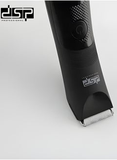 DSP Men's Razor DSP with Replaceable Ceramic Blade Anti-Cutting Professional Waterproof Body Hair Shaver with LED Light, Display and Standing Charging Station (Black)  - Image 4