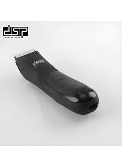 DSP Men's Razor DSP with Replaceable Ceramic Blade Anti-Cutting Professional Waterproof Body Hair Shaver with LED Light, Display and Standing Charging Station (Black)  - Image 3