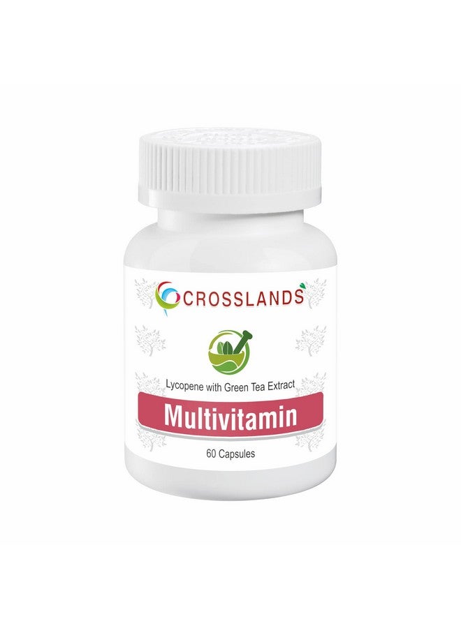 Crosslands Multivitamin Capsules With Lycopene And Green Tea Extract For Men And Women | 60 Capsules - Image 1