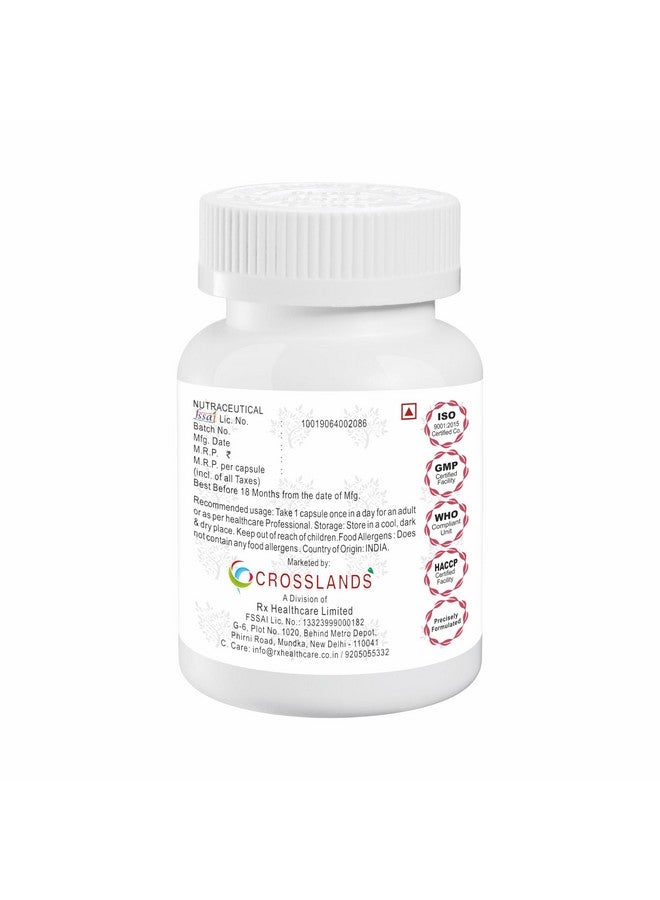 Crosslands Multivitamin Capsules With Lycopene And Green Tea Extract For Men And Women | 60 Capsules - Image 3