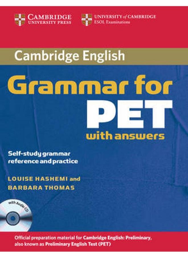 null - Cambridge Grammar for PET Book with Answers and Audio CD - Image 1