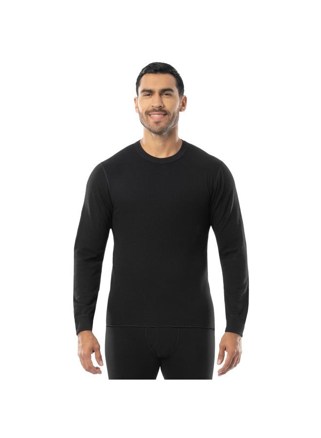 ColdPruf Basic Dual-Layer Crewneck Base Layer, Thermal Long-Sleeve, Men - Image 1