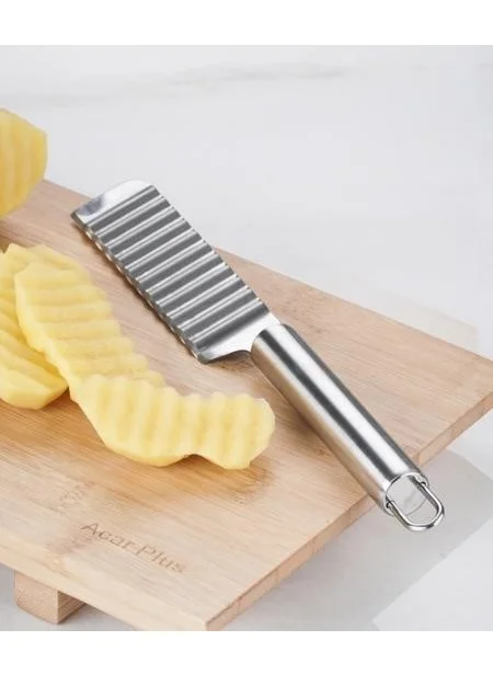 أكار Gray Metal Potato Shaper