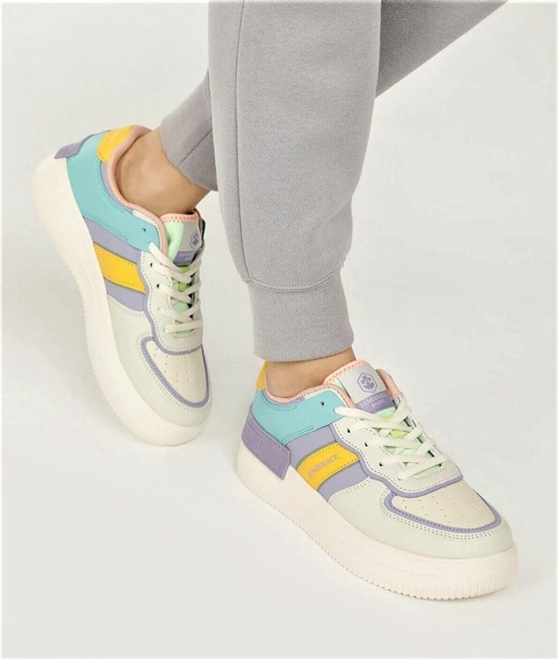 Bags Shoes Lumberjack Freya Women's Casual High Sole Sneakers Sports Shoes  - Image 1