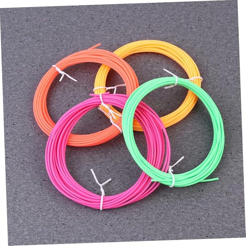 PartyKindom Low Temperature PCL Printing Wire 5 Fluorescent Colors Rose Red Green Yellow For Art Projects - Image 5