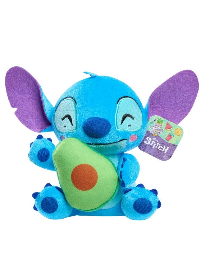 Just Play Disney Stitch Small 7-inch Plush Stuffed Animal, Stitch with Avocado, Kids Toys for Ages 2 Up by Just Play - Image 1
