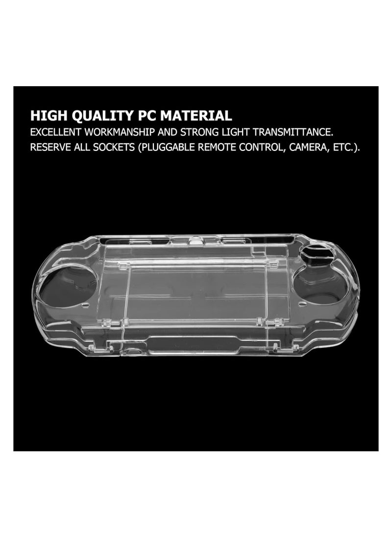 General - The transparent Snap-On crystal hard case is compatible with the Sony PSP 3000 Series /PSP Slim 2000 Series and comes with the PSP 2000 3000's clear display movie stand to protect against dust and scratches - Image 1