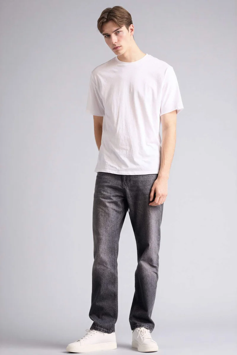 ديفاكتو Straight Fit Trousers