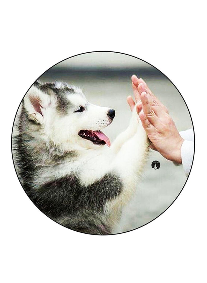 RKN Dog Printed Mouse Pad  Multicolour