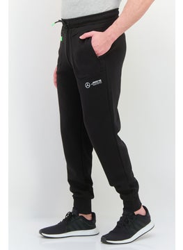 Puma x Mercedes AMG Men Sportswear Fit Brand Logo Training Sweatpants, Black  - Image 3