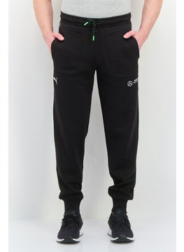 Puma x Mercedes AMG Men Sportswear Fit Brand Logo Training Sweatpants, Black  - Image 1