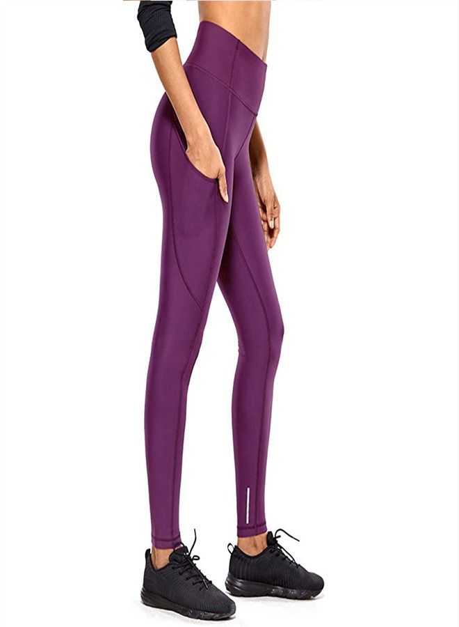 Loquat Women's Seamless High Waist Tight Yoga Pants Purple  - Image 2