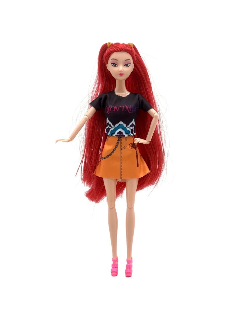 عام مجموعة ألعاب على شكل شخصيات PVC من فرقة فتيات "هنّاصد الشياطين" بأسلوب كيبوب: لومي، ميرا وزوي؛ ثلاث دمى مناسبة للحفلات الموضوعية، التجميع اليومي وكل السيناريوهات المختلفة. - Image 3