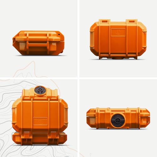 Evergreen 52 Waterproof Dry Box Protective Case - Travel Safe/Mil Spec/USA Made - for Cameras, Camping, Fishing, Hiking, Traveling, Water Sports, Knives, Survival (Orange) - Image 2