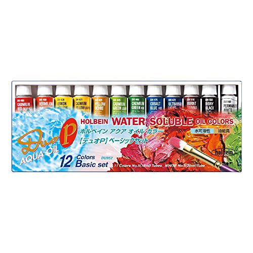 Holbein Aqua Oil Color Duo P Basic Set 15ml - Image 2