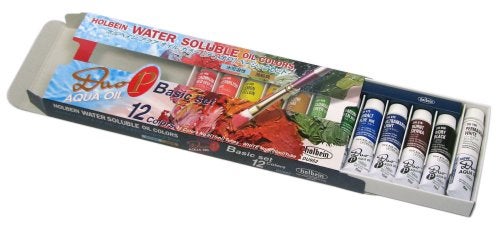Holbein Aqua Oil Color Duo P Basic Set 15ml - Image 4