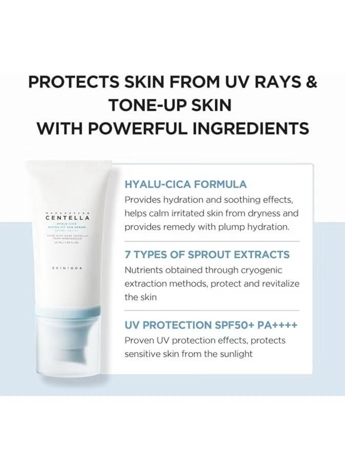 سكين 2.0 سيروم واقي الشمس بمستخلص سنتيلا من مدغشقر بتركيبة هايلو سيكا SPF 50 - ترطيب وتهدئة وحماية من الأشعة فوق البنفسجية - Image 3