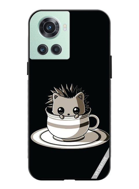 Protective Case Cover For OnePlus Ace Cat In A Cup Design Multicolour