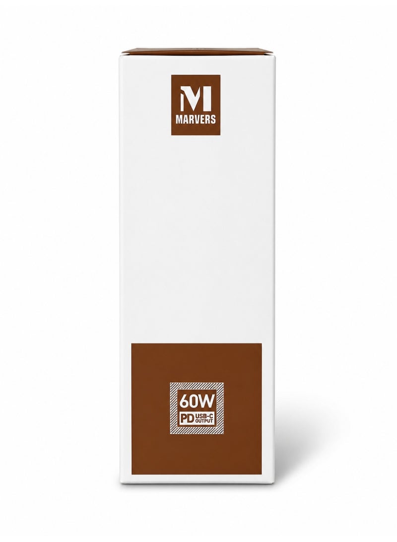 أعجوبة مارفرز محول بمنفذين 60 واط (طراز MS-TC127 - Image 4