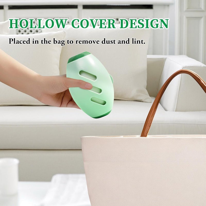 FBLXE Reusable Lint Roller Ball Mini Travel Size Lint Roller for Clothes On The Go Lint Roller Ball Small Portable Lint Ball Remover for Clothes and Pet Hair Extra Sticky Washable Gel - Image 4