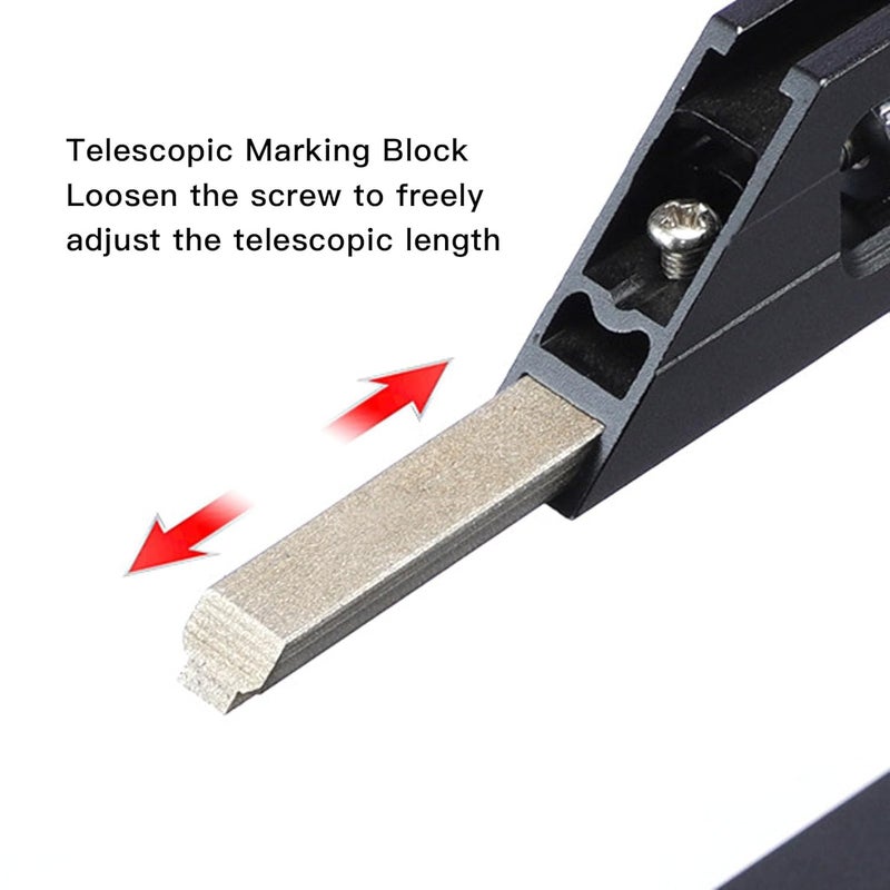 Table Saw Height Ruler Dual Metric And Inch Scale For Depth Measuring And Marking - Image 3
