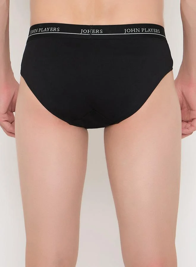 John Players Pack of 2 - Men Solid Briefs - 100% Cotton
