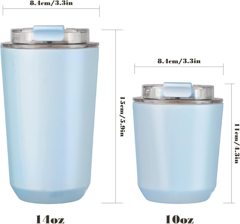 Puraville 10 oz Insulated Travel Coffee Mug - Image 2