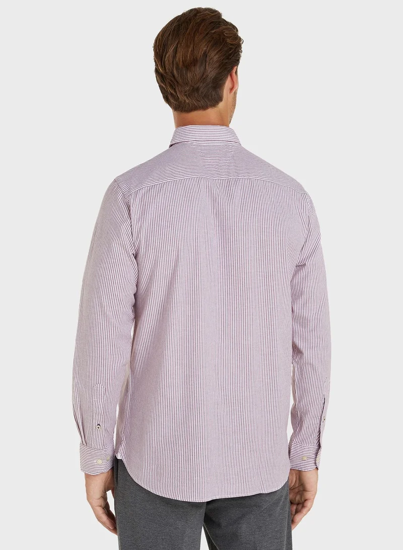 TOMMY HILFIGER Striped Regular Fit Shirt