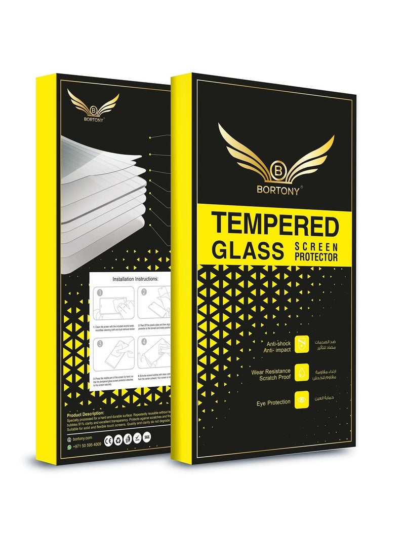 BORTONY Samsung Galaxy S22 Ultra Pack Of 2 Camera Lens Protector Scratch Resistant Tempered Glass - Image 5