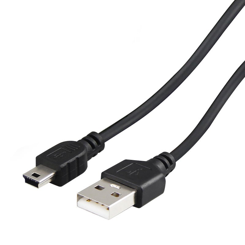 Smays 15 ft Long Mini USB Cable for PS3 Controller, Mini-B Charger Cord 2-Pack - Image 2