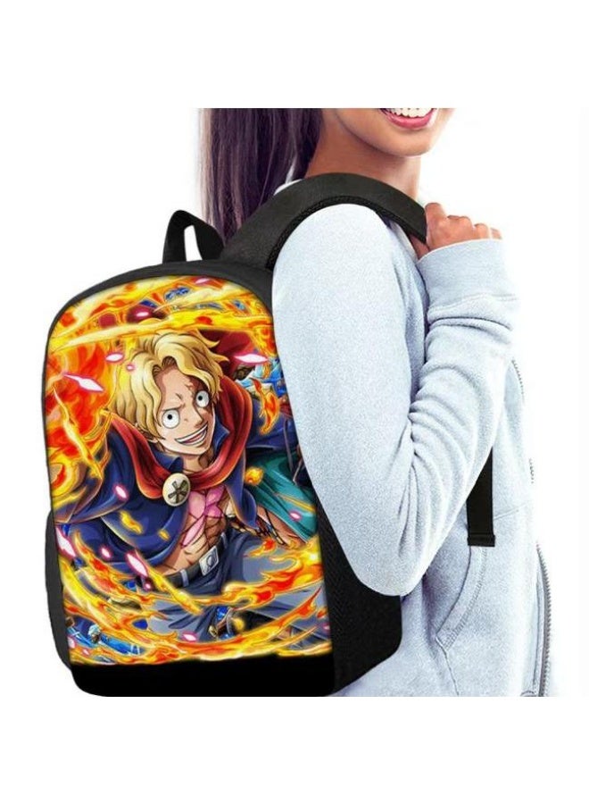 general The latest universal cartoon printed three piece practical bag combination (suitable for students, children, friends, outings, mountain climbing, etc.) - Image 3