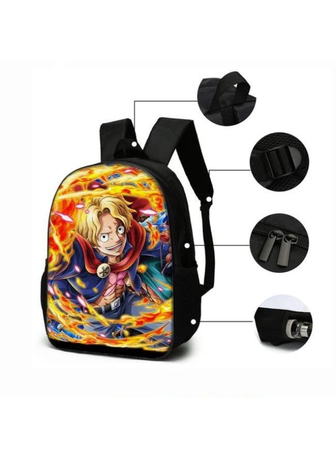 general The latest universal cartoon printed three piece practical bag combination (suitable for students, children, friends, outings, mountain climbing, etc.) - Image 4