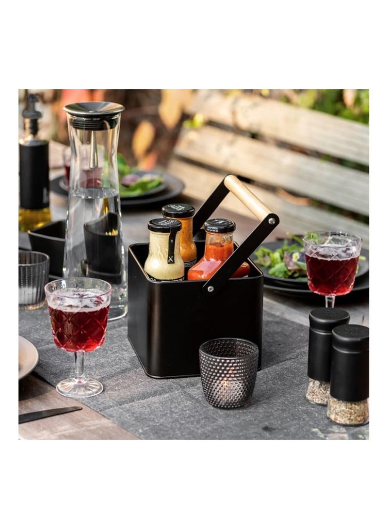 Wenko Baco Storage Basket W/Handle 18 X 25.5 X 15 Cm - Image 2