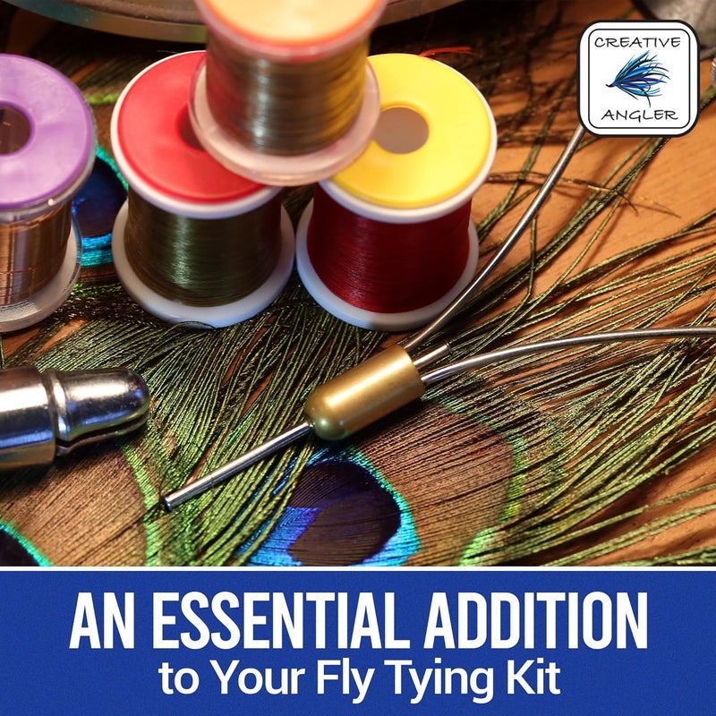 Creative Angler Precision Bobbin for Fly Tying - Essential Fly Fishing Accessory for Enhanced Fly Tying Experience - Elevate Your Fly Crafting with Smooth, Consistent Thread Control - Image 5