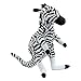 Randimals Zebra Style Kangaroo Plush Stuffed Toy 15 Soft Huggable Premium Quality Hybrid Animal Friend Encourages Adventure Imagination - Image 2