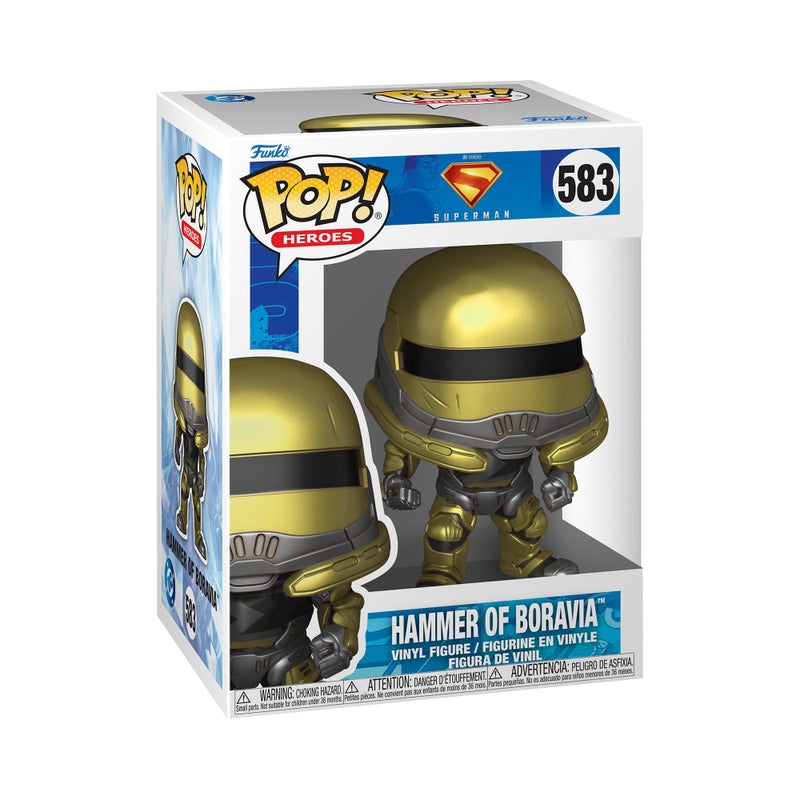 Funko Pop Heroes Superman 2025 Hammer of Boravia DCs Ultraman 16 Odds for Rare Chase Variant Styles May Vary Collectable Vinyl Figure Gift Idea Official Merchandise - Image 3