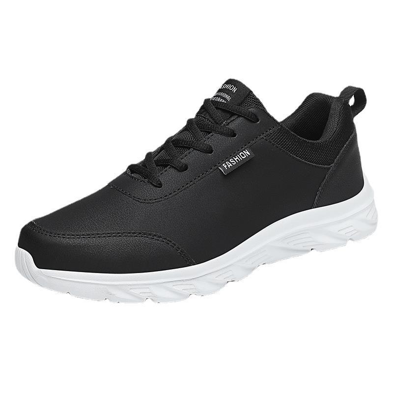 Men'S Shoes Autumn New Leather Breathable Casual Sneaker Plus Size Light Soft Sole Running Shoes Junior Boys Thick Sole - Image 5